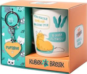 Gift For Cat Lovers Pupilove Mug And Key Ring