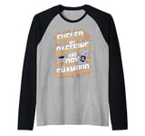 Fueled By Caffeine And Dry Shampoo Raglan Baseball Tee