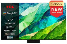 TCL 75C855K 75" 4K QD-Mini LED Smart TV