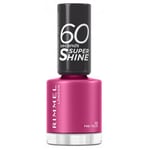 Soins visage Rimmel London  Vernis à ongles 60 SECONDS SUPER SHINE 321 -champs roses 8 ml