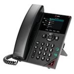 Poly VVX 250 - VoIP-telefon - 3-riktad samtalsförmåg - SRTP,