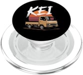 Japonais Kei Truck Driver Automobile Mini Camion PopSockets PopGrip pour MagSafe