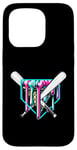 iPhone 15 Pro Baseball Home Plate Drip 2 Ice-Cream for Softball Case