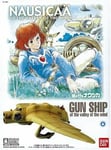 GUN SHIP NAUSICAA OF THE VALLEY OF THE WIND  1/72 BANDAI PLA MODEL KIT GHIBLI