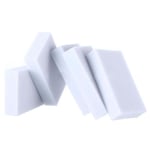 100pcs Eraser Melamine Foam Cleaner  Sponge Multi-Functional Soft White L1S4