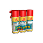 Lot de 3 mousses expansives tout en un manuelle SIKA - SikaBoom 128 - 400ml