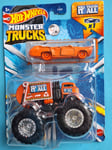 Will Trash it all + 1 extra car 🔥 Monster Trucks Hot Wheels 68 camion poubelle