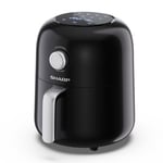 SHARP 4L Air Fryer Digital Controls 4 Litres Healthy Cooker 1300W AF-GS404AU-B