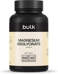 Bulk Magnesium Bisglycinate Tablets, 500 Mg, Pack of 60, 60 Servings, Packaging