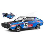 [FR] Solido RENAULT R17 MK1 N.42 RALLY ABIDJAN NICE 1976 POUCHELON/DORANGEON 1:1