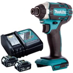 Makita DTD152Z 18V LXT Cordless Impact Driver with 2 x 5.0Ah Battery & Charger