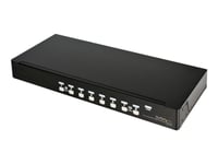 Startech.Com 8 Port 1U Rackmount Usb Ps/2 Kvm Switch With Osd - Kvm-Svitsj - 8 X Kvm Port(S) - 1 Lokalbruker - Stasjonær - For P/N: Rk3236bkf