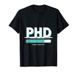 Future PhD Medical Doctor In Progress Bar Student Graduation T-Shirt