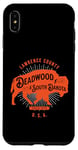 iPhone XS Max Deadwood South Dakota USA Bison Design Souvenir Case