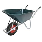 Brouette de Jardin Brouette Bâtiment 100 L 250 KG Pushcart Pp-Mulde Trutzholm