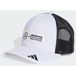 adidas Mercedes - Amg Petronas Formula One Team Snapback Logo Trucker Cap, størrelse One Size Youth