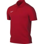 Nike Piké Dri-FIT Academy 23 - Röd/Röd/Vit, storlek X-Small