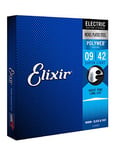 Cordes Elixir® pour guitare électrique avec revêtement POLYWEB®, Super Light (.009-.042)