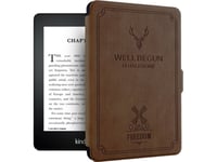 Strado Fodral Smart Motto Fodral För Kindle Paperwhite 1/2/3 (Brun) Universal