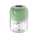 Robot de cuisine électrique - Mini hachoir à ail sans fil - 250 ml - Rechargeable par usb - Amovible - Pour nourriture de bébé, piment, oignons, ail,