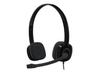 Logitech Stereo H151 - Micro-casque - sur-oreille - filaire