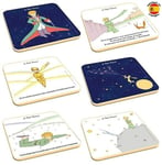 Dessous de Verre Le petit prince dessous de verre lot de 6 Edition CLOUET