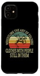 iPhone 11 Wrestling The Art Of Folding Clothes With People Wrestler Case