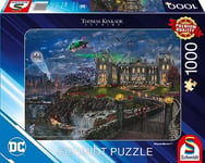 Schmidt Spiele 58427 Puzzle Thomas Kinkade, Warner, DC, Wayne Manor, 1000 pièces