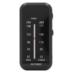 Pocket Radio Mini Am Fm Stereo Radio Aaa Battery Powered Portable Radio With E