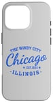 Coque pour iPhone 16 Pro Vintage Retro Love Chicago Illinois Windy City est une ville créée en 1833