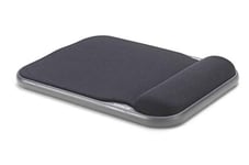 Kensington Tapis Souris en Gel Ergonomique avec Repose-Poignets Intégré et Hauteur Ajustable - Compatible avec Souris Laser et Optiques - 200 x 280 x 37 mm - Noir (57711)