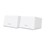 Mercusys Tp-link Halo H47be Tri-band (2.4 Ghz / 5 Ghz / 5 Ghz) Wi-fi 7 (802.11be) Hvit 2-pakning