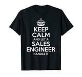 SALES ENGINEER Gift Funny Job Title Profession Birthday Idea T-Shirt