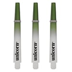 Unicorn Shafts Gripper3 Tige moulée Bicolore Vert/Blanc Taille M Unisexe, Medium-44.2mm