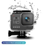 60m caisson étanche pour Gopro Hero 8 noir coque de protection étanche housse boîtier de plongée boîte accessoires de caméra de sport