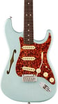 Fender Limited Edition American Professional II Stratocaster Thinline, Daphne Bl