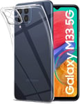 Samsung Galaxy M33 5G - Case Soft Gel Resistant Transparent