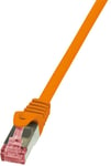 LogiLink - Patchcord Cat.6 S/FTP PIMF PrimeLine 1 00m orange