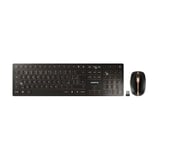 CHERRY DW 9000 SLIM, Wireless Desktop Set, Czech/Slovak Layout (QWERTZ/QWERTY), Bluetooth & 2.4 GHz RF, Quiet Keys, Rechargeable, Bronze/Black