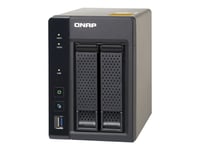 QNAP TS-253A - Serveur NAS - 2 Baies - SATA 6Gb/s - RAID RAID 0, 1, JBOD - RAM 4 Go - Gigabit Ethernet - iSCSI support