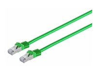 Microconnect - Patch-Kabel - Rj-45 (Hane) Till Rj-45 (Hane) - 1 M - Sftp, Pimf - Cat 7 - Halogenfri, Tvinnad - Grön