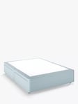 John Lewis Non Sprung 4 Drawer Storage Upholstered Divan Base, Double