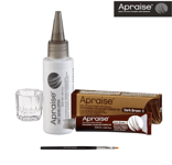 APRAISE HENNA EYEBROW EYELASH TINT Long Lasting Full Kit Dye Cream - DARK BROWN