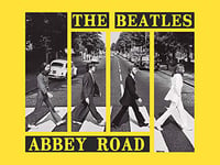 Erik - Art Print, Illustration, The Beatles, Abbey Road Crosswalk, 30 x 40 cm