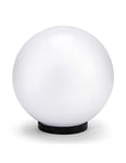 Velamp Sfera APOLUX SPH250 Globe, Lampadaire d'extérieur, 250mm, douille E27, Compatible LED, Etanche IP44, pour Jardin, parcs, copropriétés, terrasses, Blanc