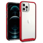 Caseology Skyfall Case Compatible with iPhone 12 Compatible with iPhone 12 Pro - Red
