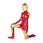 Barns Spider-Man Iron Man Kostym Cosplay Jumpsuit Panther 130cm V Iron Man- Perfet iron Man 150cm