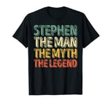 Stephen The Man The Myth The Legend Shirt First Name Stephen T-Shirt