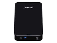 Intenso Memory Center - Kiintolevy - 8 TB - ekstern (stationær) - 3,5" - USB 3.0 - 5400 rpm - puskuri: 32 MB - lajittelu