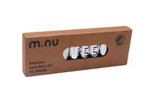 m punkt nu  Alkaliska batterier AA / LR6, 1,5V 10-pack